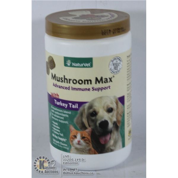 NATURVET MUSHROOM MAX ADVANCED IMMUNE SUPPORT