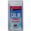 Image 1 : NATURAL CALM GUMMIES. 120 GUMMIES. RASPBERRY LEMON