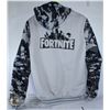 Image 2 : ZIPPERED FLEECE FORTNITE JACKET SIZE XL.