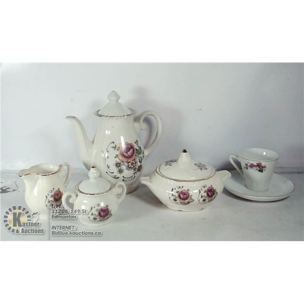 MINIATURE CHINA TEA SET