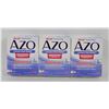 Image 1 : LOT OF 3 AZO URINARY PAIN RELIEF