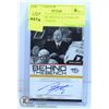 Image 1 : BEHIND THE BENCH AUTOGRAPH CARD BY COACH :