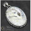 Image 1 : #201- NATURAL DENTRIC OPAL PENDANT