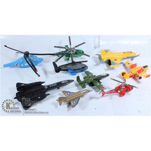 VINTAGE AIRCRAFT SCALE & DIE CAST