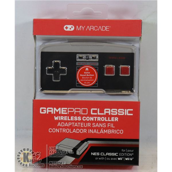 NEW MY ARCADE WIRELESS SUPER GAMEPAD FOR