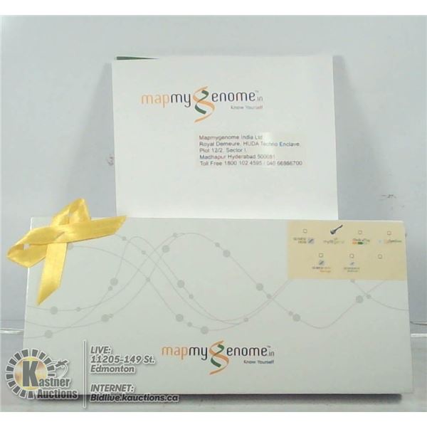 MAPMY ENOME.IN DNA TESTING KIT.(MYFITGENE)