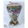 Image 1 : LARGE VASE FILLED WITH JEWELRY