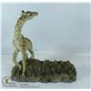 Image 1 : GIRAFFE FIGURINE, RESIN