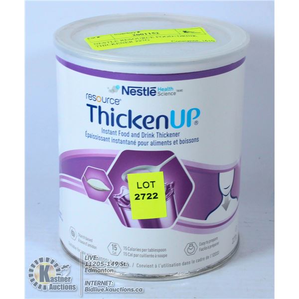 NESTLE RESOURCE FOOD+DRINK THICKENER 227G