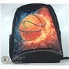 Image 1 : FLAMING BASKETBALL BACKPACK.