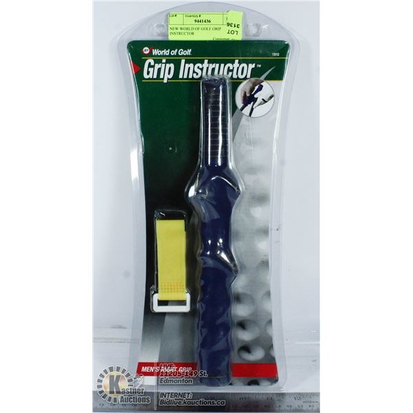 NEW WORLD OF GOLF GRIP INSTRUCTOR