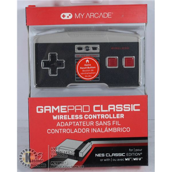 NEW MY ARCADE GAMEPAD CLASSIC WIRELESS CONTROLLER