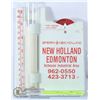 Image 1 : VINTAGE METAL NOS NEW HOLLAND ADVERTISING RAIN