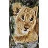 Image 1 : BABY CUB TIGER PLUSH THROW (64"L X 46"W)