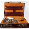 Image 1 : BRIEFCASE OF WORLD COLLECTOR SPOONS