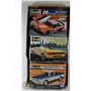 Image 1 : 2 REVEL MODELS,+1 AMT,71 PLYMOUTH HEMI CUDA,2003