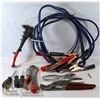Image 1 : HEAVY DUTY BATTERY CABLES,CHANNEL LOCK,RIVETER ETC