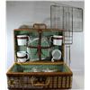 Image 1 : VINTAGE STYLE WICKER PICNIC BASKET