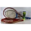 Image 1 : WILSON +SLAZENGER TENNIS RAQUETS,NEW BALLS