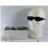 Image 1 : BOX OF SLEEK THIN FRAMED BLUE LENS SUNGLASSES