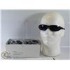 Image 1 : BOX OF SLEEK THIN FRAMED BLUE LENS SUNGLASSES