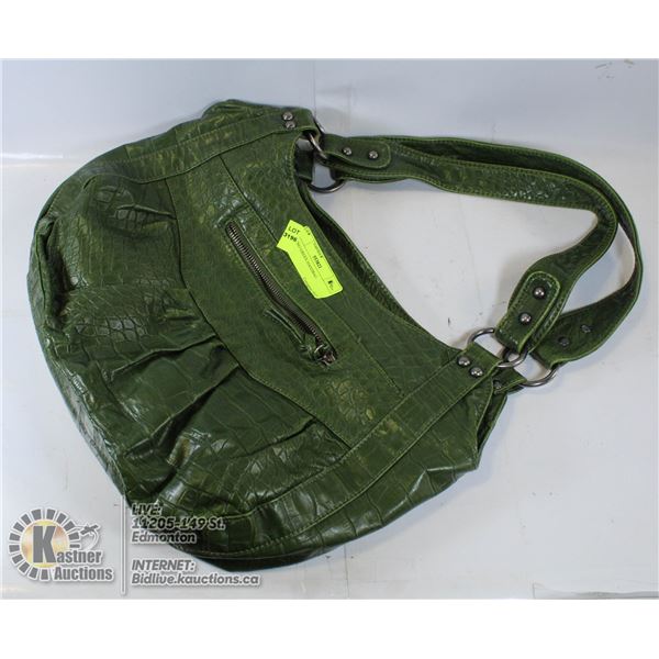 BUENO GREEN HANDBAG