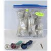 Image 1 : BAG OF 12 GLASS PIPES 4-1/2"