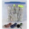 Image 1 : BAG OF 12 GLASS PIPES 4-1/2"