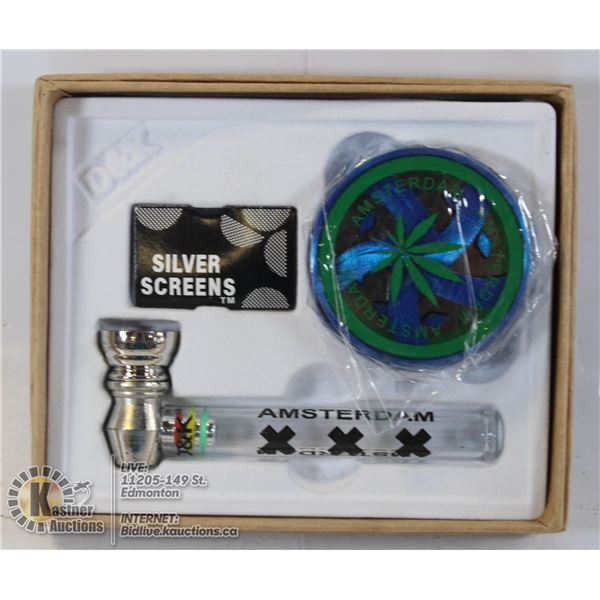 AMSTERDAM D&K PIPE & GRINDER