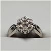 Image 1 : T107 SILVER 7 DIAMOND RING