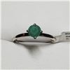 Image 1 : T110 SILVER SAKOTA EMERALD RING
