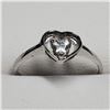 T131 SILVER CZ RING