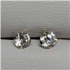 Image 1 : T148 14K  CZ EARRINGS