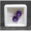 #26-PURPLE AMETHYST GEMSTONES ROUND 3.5CT