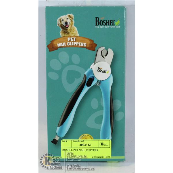 BOSHEL PET NAIL CLIPPERS