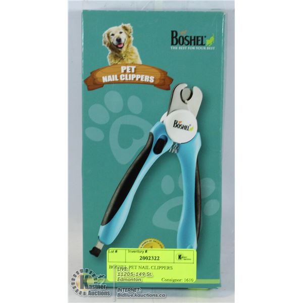 BOSHEL PET NAIL CLIPPERS