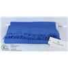 AUTHENTIC GIULIA BIONDI LARGE BLUE SCARF