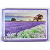 Image 1 : 1000PC PUZZLE OF A FIELD OF LAVENDER