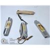 Image 1 : LOT OF 4 FOLDING KNIVES