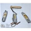 Image 1 : LOT OF 4 FOLDING KNIVES