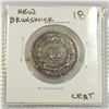 Image 1 : NEW BRUNSWICK 1864 ONE CENT COIN