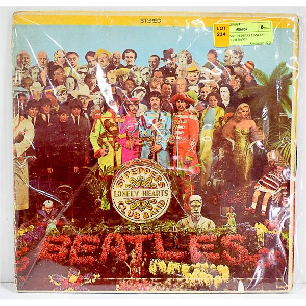 BEATLES SGT. PEPPERS LONELY HEARTS CLUB BAND