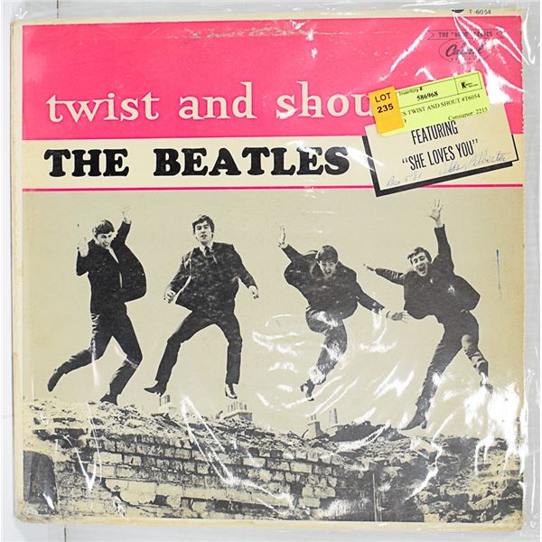 BEATLES TWIST AND SHOUT #T6054 RECORD