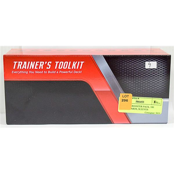 POKEMON BOOSTER PACK, 100 ENERGY CARDS, SLEEVES