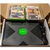 Image 1 : XBOX CONSOLE WITH POWER CORDS BUT NO CONTROLLERS