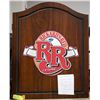 Image 1 : RICKARDS RED DART CABINET,BOARD,6 DARTS +