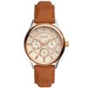 NEW FOSSIL TRIPLE CHRONO WATCH W/ CRYSTAL MARKERS