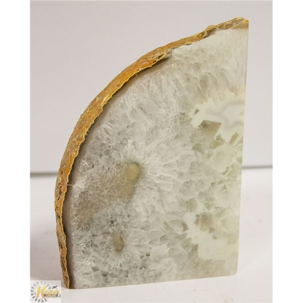 LARGE NATURAL AGATE CRYSTAL GEODE