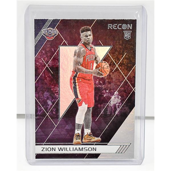 ZION WILLIAMSON RECON ROOKIE CARD