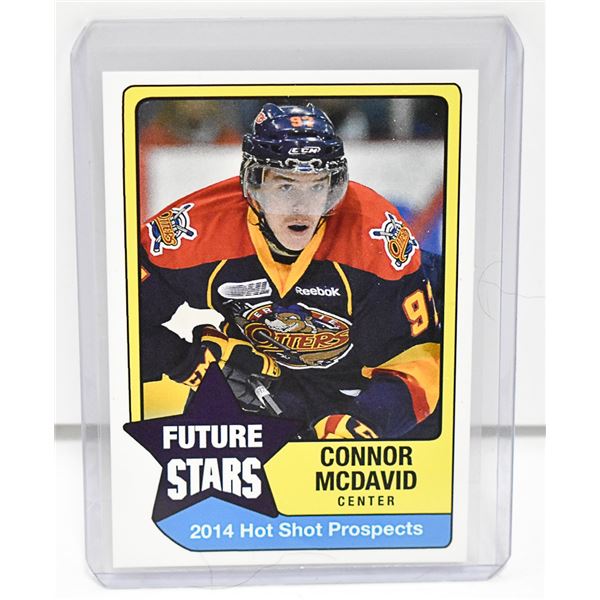 CONNOR MCDAVID FUTURE STARS CARD